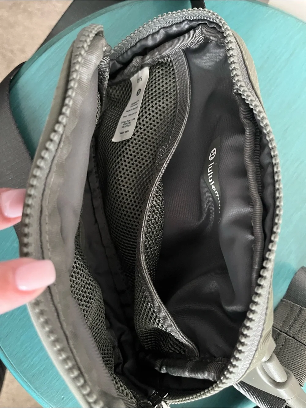lululemon athletica Olive Green Crossbody Belt Bag